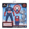 Marvel 9.5-inch Scale Collectible Super Heroes Captain America with 3 Accessories