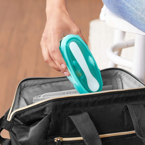 Skip Hop Easy-Serve Travel Bowl Teal