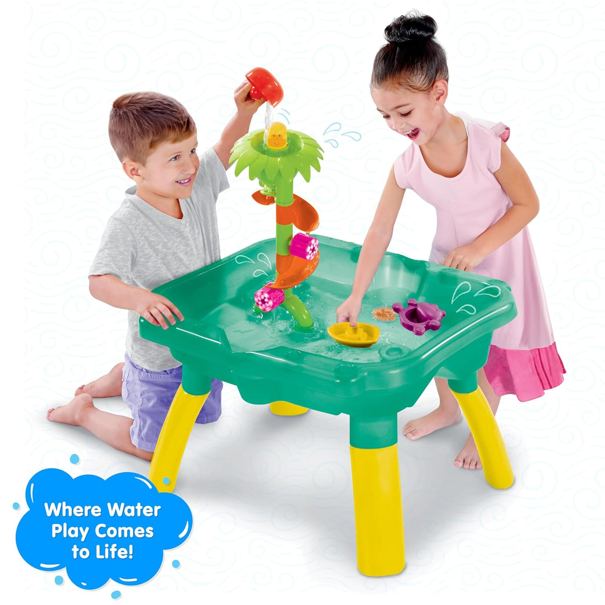 Giggles Splash N Fun Water Play Table One Size Multicolour