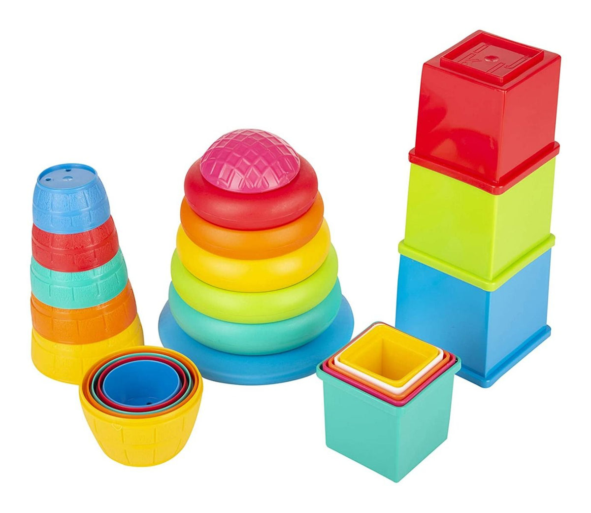 Funskool Giggles Stack N Nest Toy Set 25 Pieces Multicolour