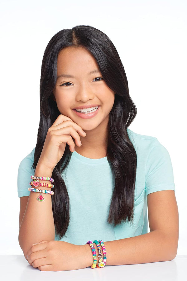 WinMaggic Make It Real Heishi Bead Kit Create 100+ Unique Charm Bracelets