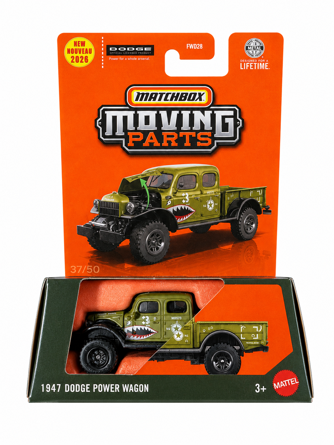 Matchbox Moving Parts 2026 1947 Dodge Power Wagon