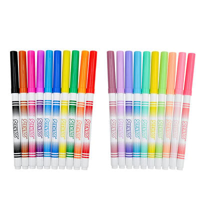 Scentos Scented Fine Line Markers: Pack of 20
