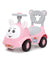 Dash Funride Rabbit Face Manual Push Ride On – Pink