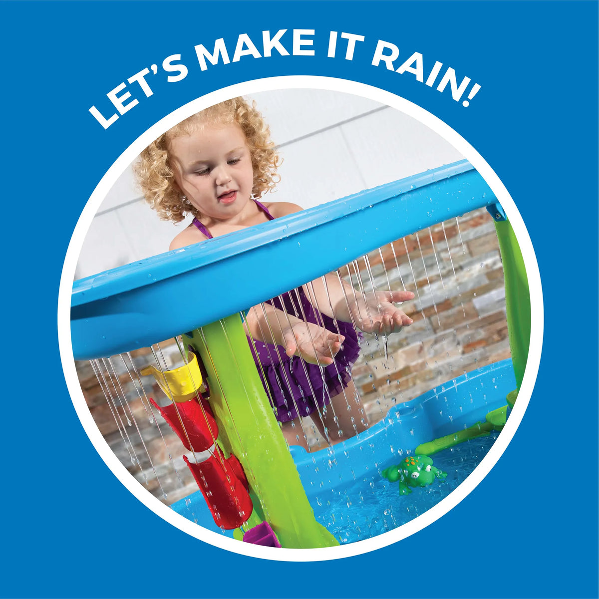 Step2 Rain Shower Splash Pond Water Table