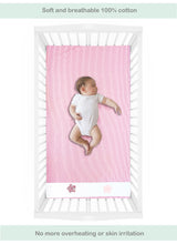Abracadabra Flat Sheet (Set Of 2) - Blossom