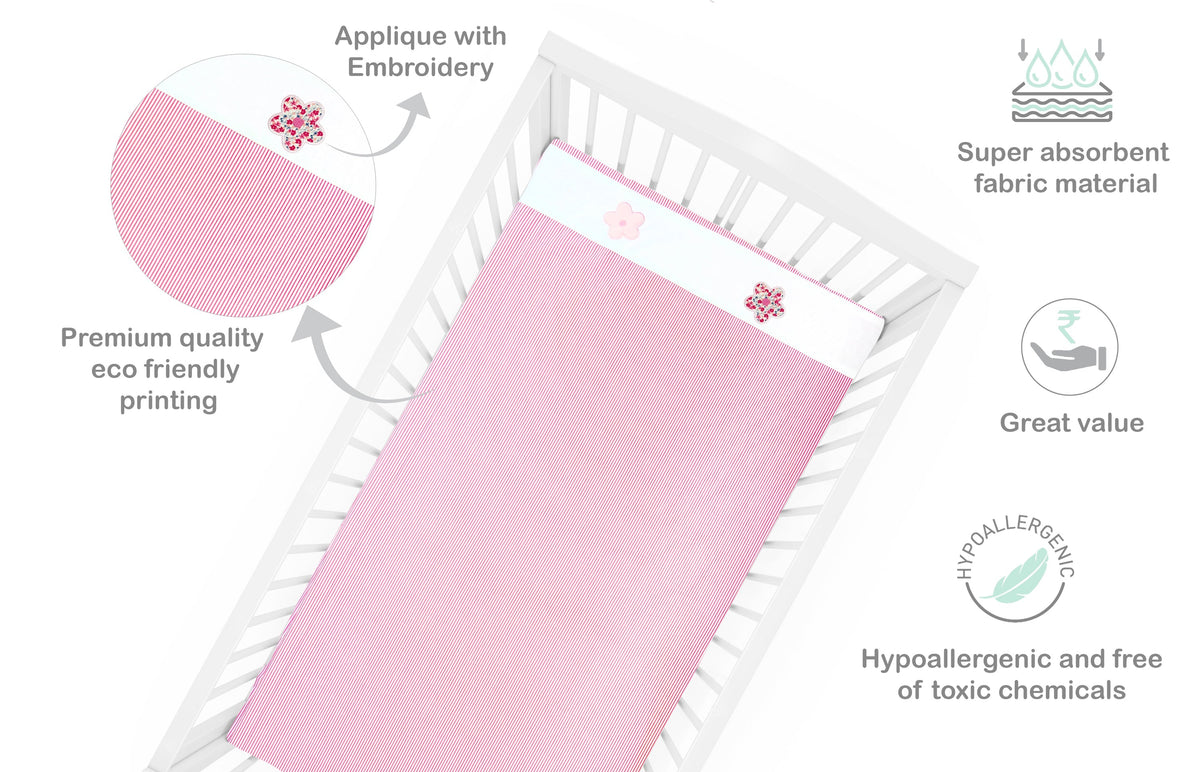 Abracadabra Flat Sheet (Set Of 2) - Blossom