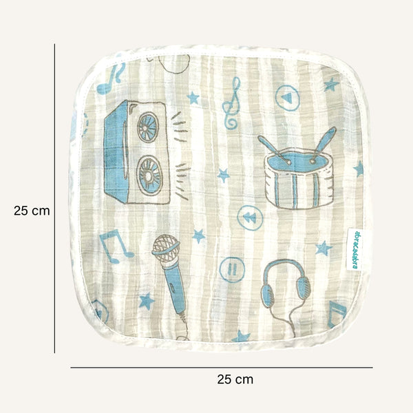 Abracadabra Muslin Wipes - Rainbow