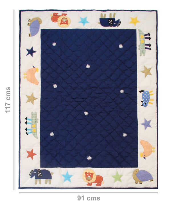 Abracadabra Baby Quilt - Crocodile