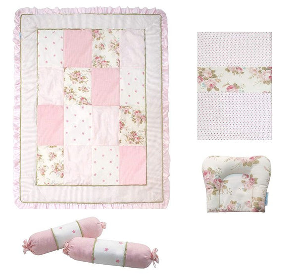 Abracadabra 6 Piece Cot Bedding Set - Vintage