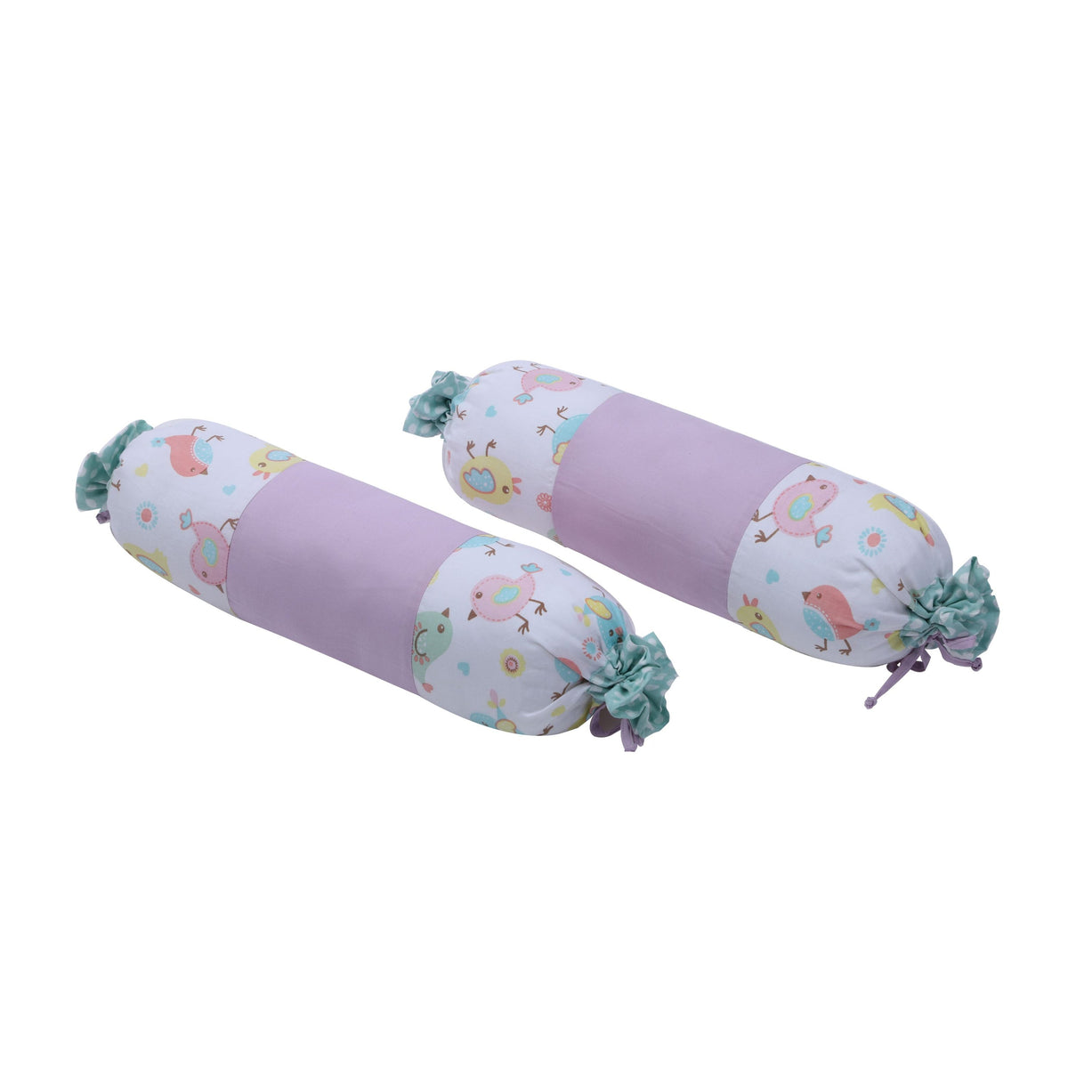 Abracadabra Gadda Set With Two Bolsters - Chirpy Bird