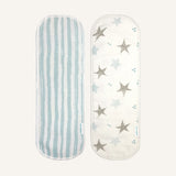 Abracadabra Muslin Burp Pad - Stars