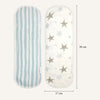 Abracadabra Muslin Burp Pad - Stars