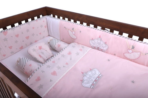 Abracadabra 6 Piece Cot Bedding Set - Ballerina