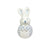 Abracadabra Bunny Rattle – Blue 3M+