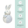 Abracadabra Bunny Rattle – Blue 3M+
