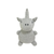 Abracadabra Luna the Unicorn Knitted Toy – Grey
