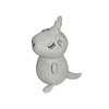 Abracadabra Luna the Unicorn Knitted Toy – Grey