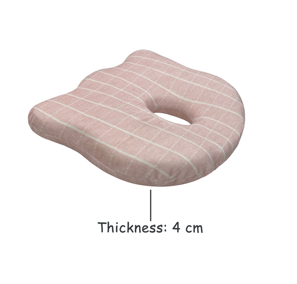 Abracadabra Memory Foam Pillow - Pink Check