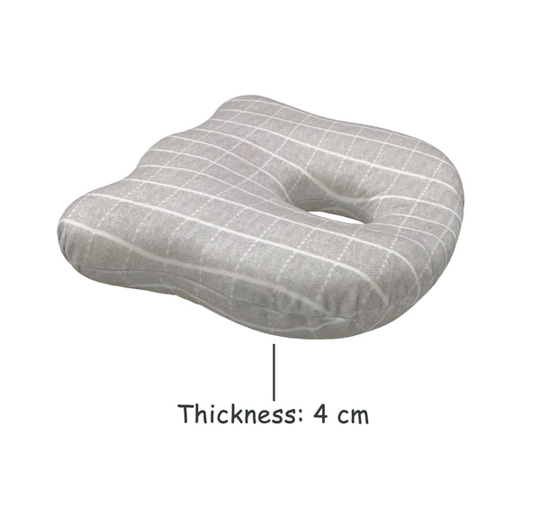 Abracadabra Memory Foam Pillow - Grey Check