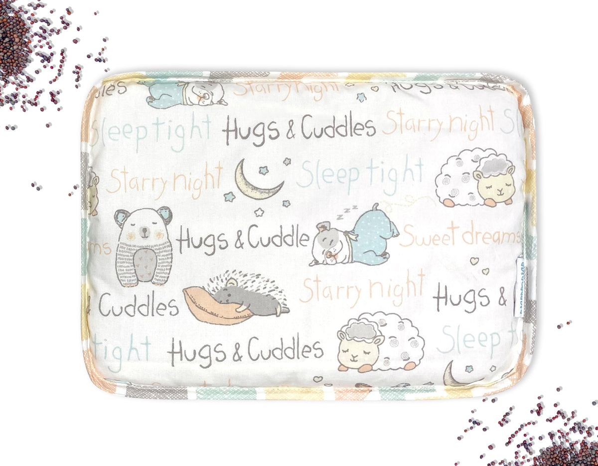 Abracadabra Rai Mustard Seed Baby Pillow – Sleepy Friends