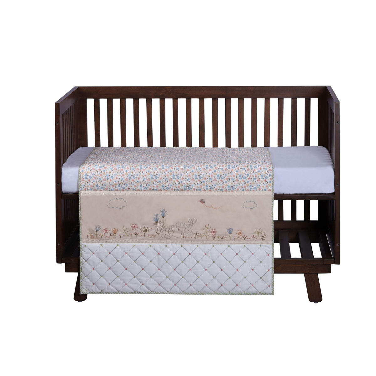 Abracadabra 6 Piece Baby Cot Bedding Set - Bunny Garden