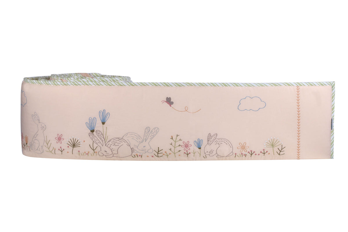 Abracadabra Cot Bumper - Bunny Garden