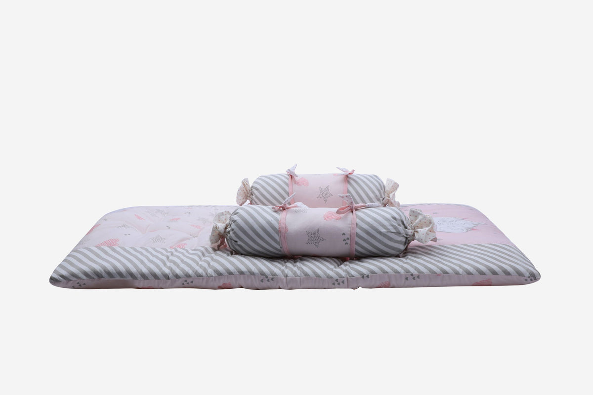 Abracadabra Gadda Set With Two Bolsters - Ballerina