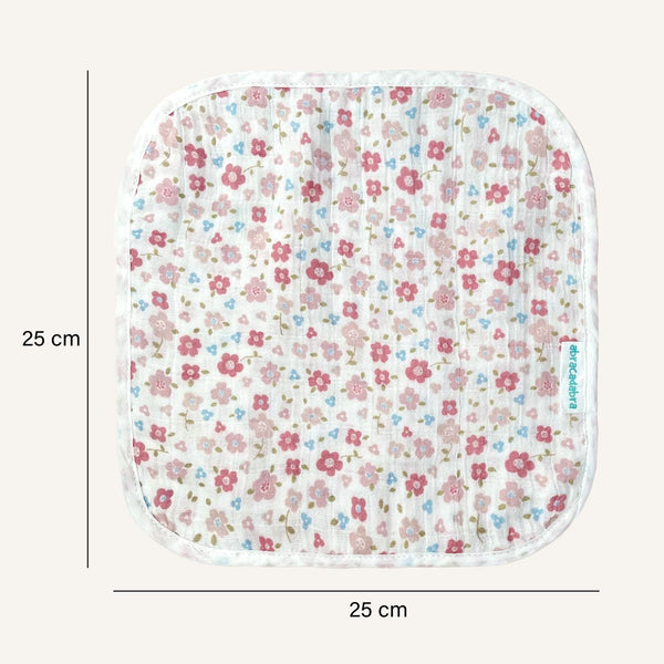 Abracadabra Muslin Wipes - Vintage Floral