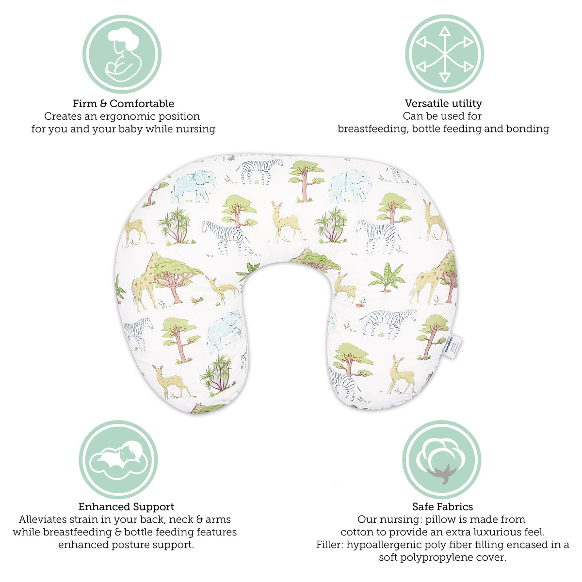 Abracadabra Nursing Pillow - Savanna