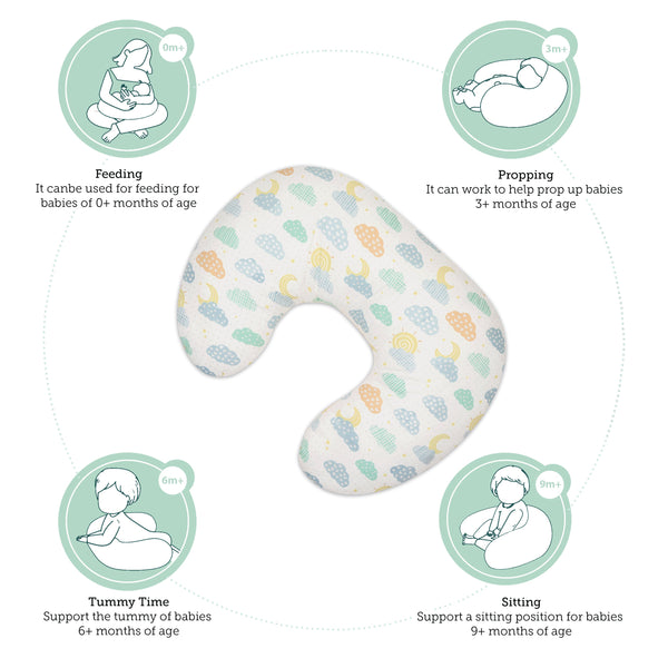 Abracadabra Nursing Pillow - Lost In Clouds