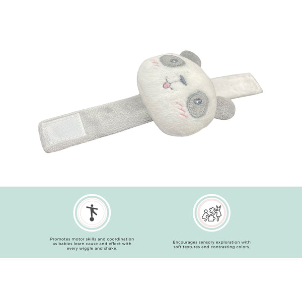 Abracadabra Wrist Rattle - Panda 0M+
