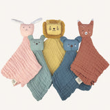 Abracadabra Organics Collectible Security Blanket with Cuddle Toy Lion