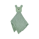 Abracadabra Organics 6-Layer Security Blanket with Cuddle Toy – Bear