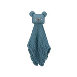 Abracadabra Organics Collectible Security Blanket with Cuddle Toy Koala Bear 38 × 38 × 4 cm Grey