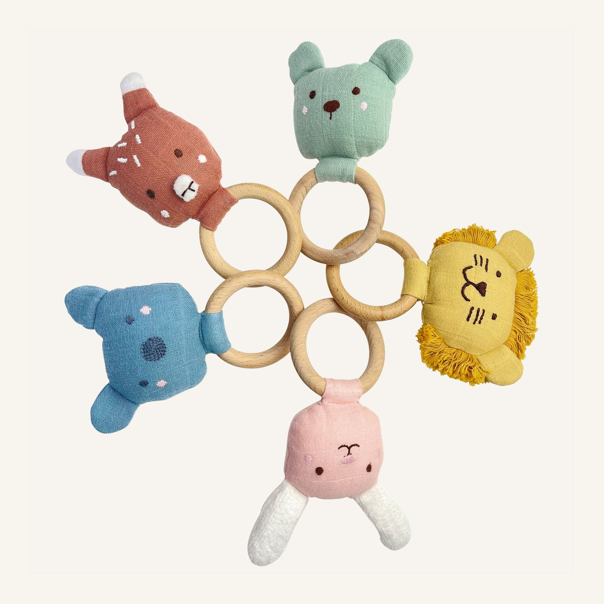 Abracadabra Organics Teether Bunny Natural