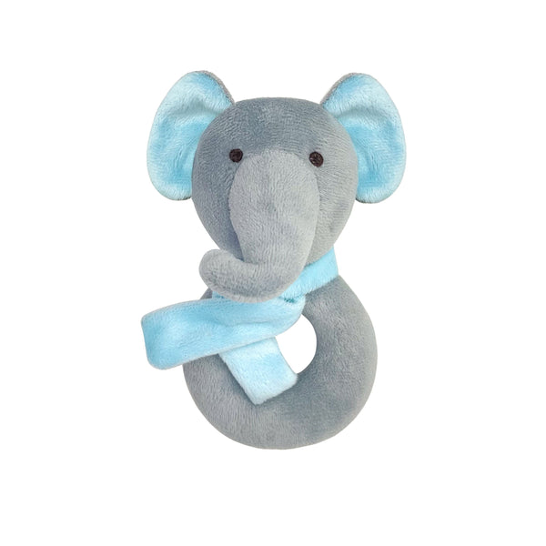 Abracadabra Ring Rattle - Blue Elephant 0M+