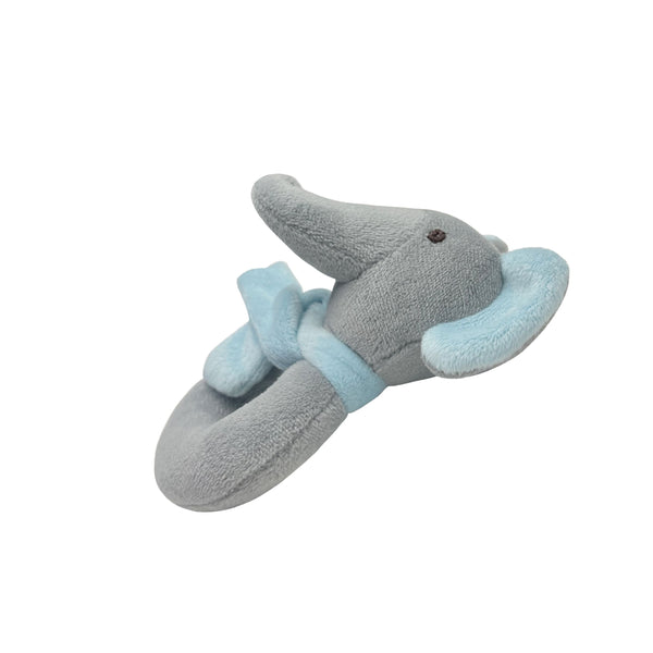 Abracadabra Ring Rattle - Blue Elephant 0M+
