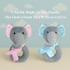 Abracadabra Ring Rattle - Blue Elephant 0M+