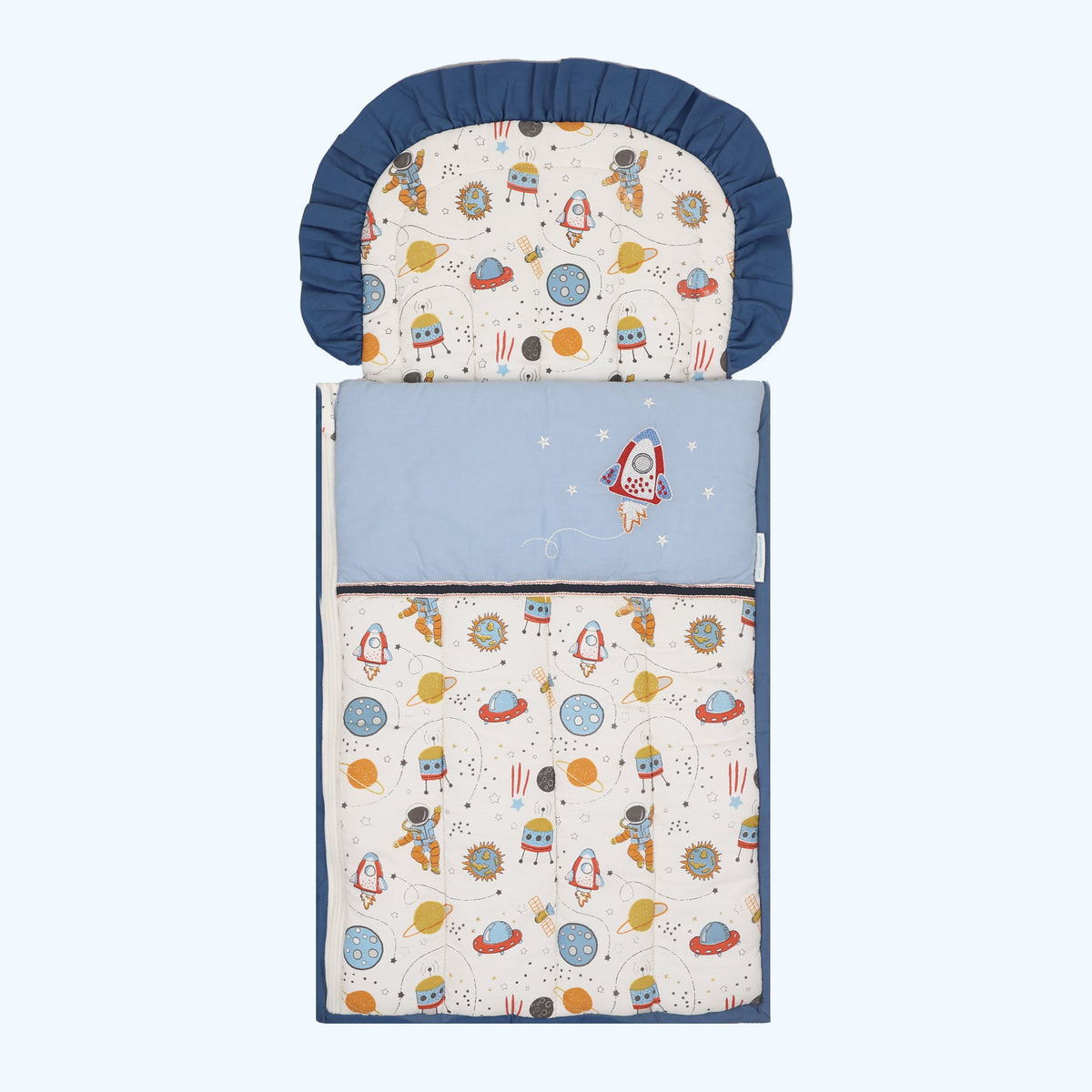 Abracadabra Rocketman Quilted Baby Carrier Nest Cum Sleeping Bag