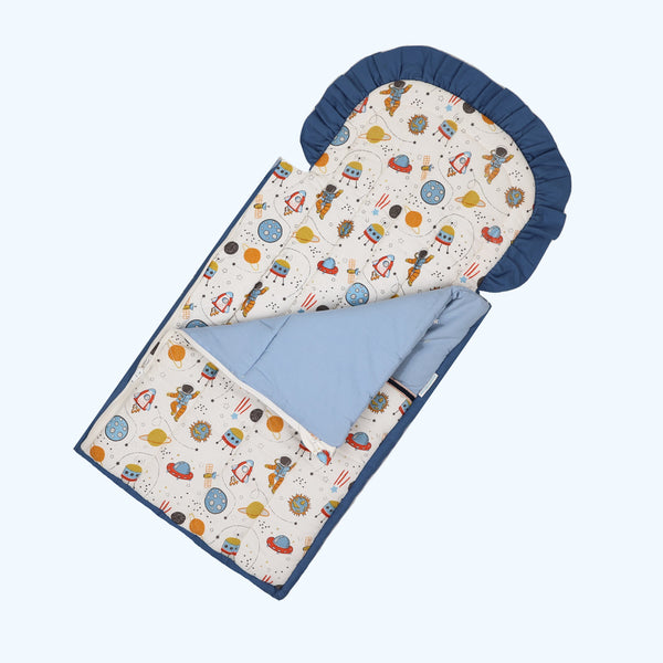 Abracadabra Quilted Nest Bag - Rocketman