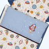 Abracadabra Quilted Nest Bag - Rocketman