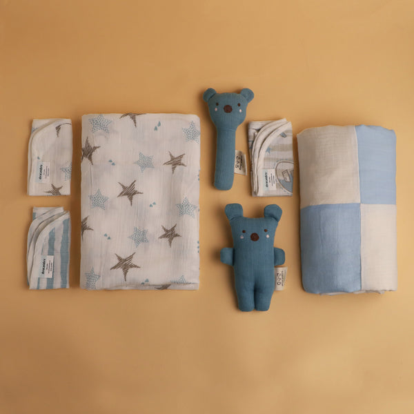 Abracadabra Muslin Essentials Gift Set - Boy