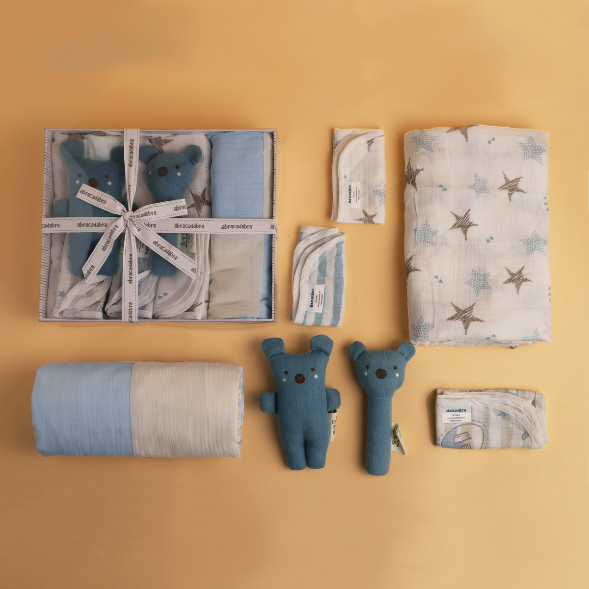 Abracadabra Muslin Essentials Gift Set - Boy