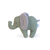 Abracadabra Eli the Elephant Knitted Toy - Sage Green