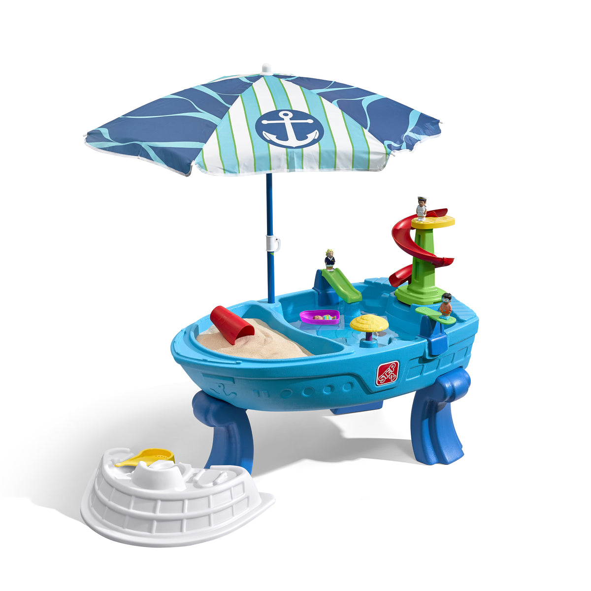 Step2 Fiesta Cruise Sand & Water Table With Umbrella