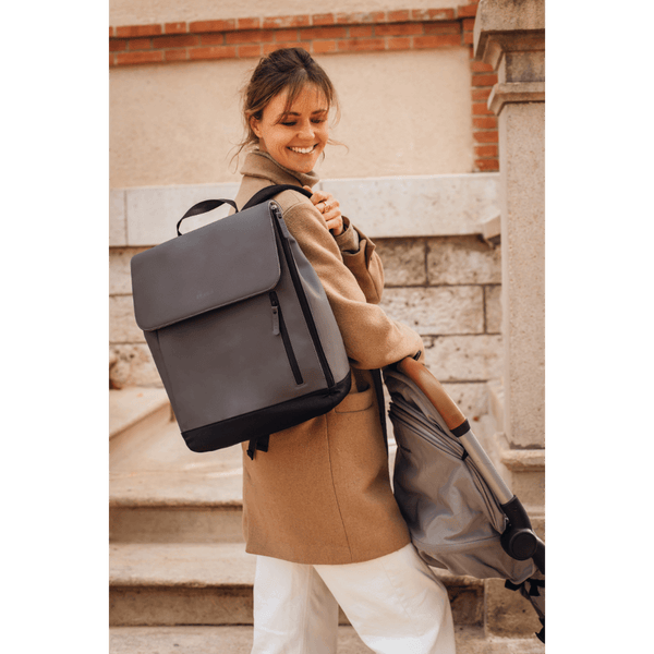 Beaba Oslo Baby Diaper Bag - Mineral Grey