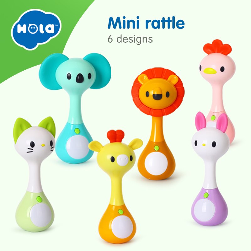 Hola Mini rattle pack of 1