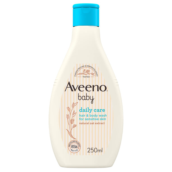Aveeno Baby Daily Care Hair & Body Wash For Sensitive Skin - 250Ml