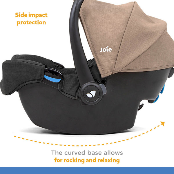 Joie Carry Cot Car Seat Gemm™ - Mushroom